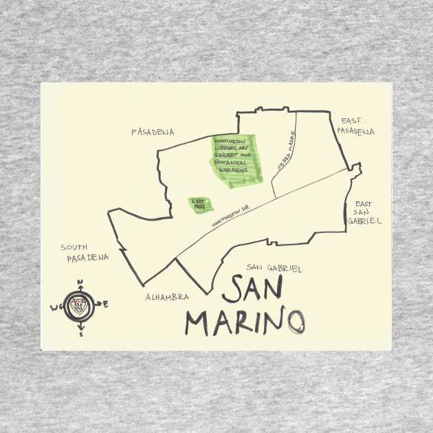 San Marino by PendersleighAndSonsCartography